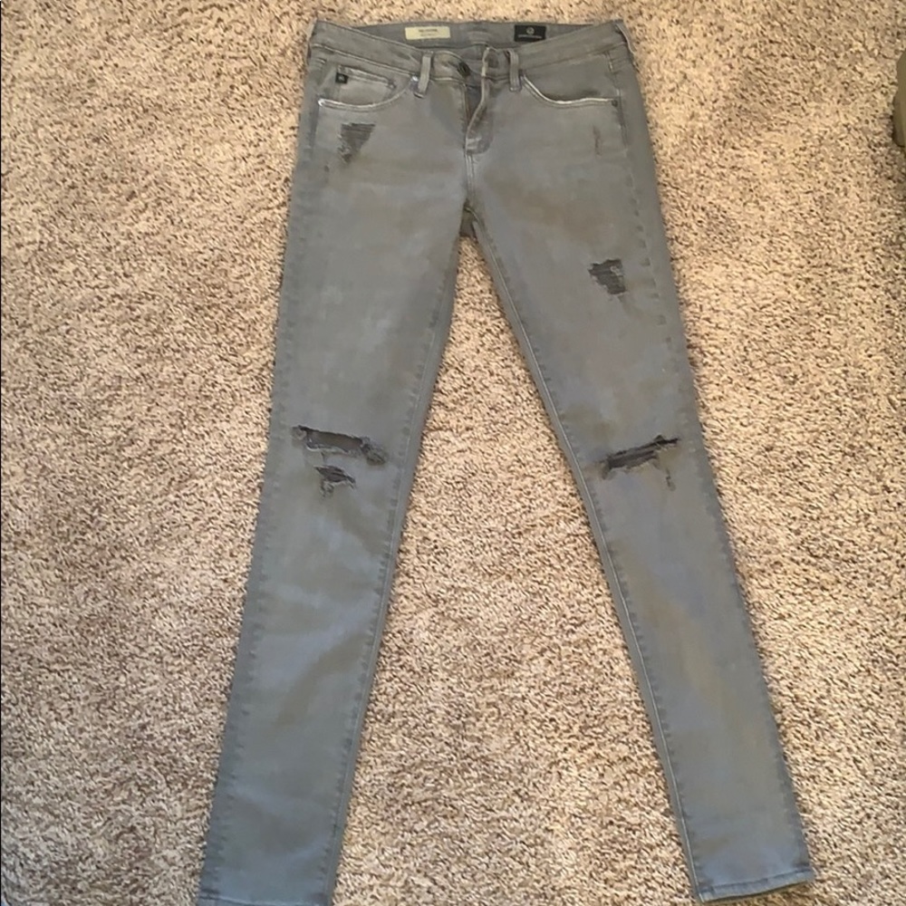 AG the legging super skinny jeans - worn twice